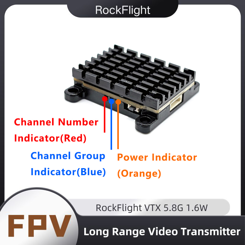 RockFlight TX663 VTX 5.8G 48CH - Fpv Drone Vtx 리뷰 및 가격