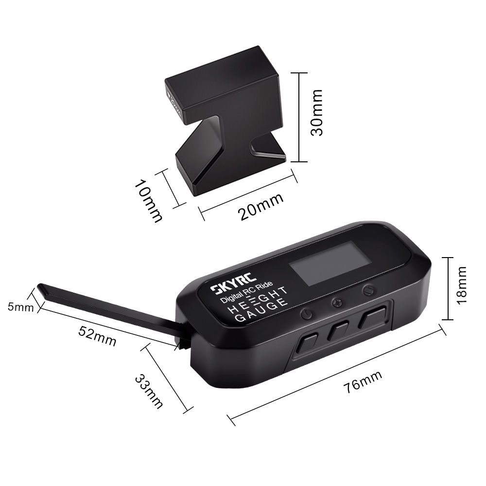 SkyRC RC 라이드 하이트 게이지 디지털 0.1mm - Fpv Drone Tool Kit 리뷰 및 가격